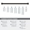 Amerock Appoint 18 inch 457mm Center-to-Center Oil Rubbed Bronze Appliance Pull BP54031ORB - alternate 2