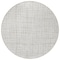 Homeroots 8' Ivory And Beige Round Striped Washable Indoor Outdoor Area Rug 583434 - alternate 7