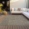 Homeroots 5' X 8' Brown And Beige Geometric Washable Indoor Outdoor Area Rug 596909 - alternate 7