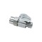 Brasscraft Straight Stop Valve 1/2" Nominal CPVC X 1" Compression Brass Chrome-Plated G2PR14X CD - alternate 2
