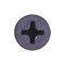 Auveco #8 x 1in Phillips Flat Head Tapping Screw Black Oxide Ab, 100PK 10177 - alternate 2
