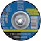 Pferd 7'' Grinding Wheel, 1/4'' Thick, 5/8''-11 Thread, START STEELOX, Type 27, Aluminum Oxide 63893 - alternate 1