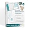 C-Line Products 8-1/2" x 11" Reduced Glare Economy Weight Poly Sheet Protectors, 200/BX 62067 - alternate 1