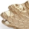Homeroots 8in Gold Metal Handmade Leaf Trinket Tray 713011 - alternate 7