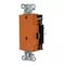 Hubbell Wiring Device-Kellems Straight Blade Receptacle, 5-15R, 15 A, 125V AC, 2 Pole, 3 Wire, Surface Mount, Grounded HBL2152STOTR - alternate 3