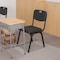 Flash Furniture Black Plastic Stack Chair, PK5 5-RUT-GK01-BK-GG - alternate 8