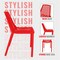 Leisuremod Acken Plastic Dining Side Chair, Red ACK18R - alternate 6