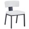 Leisuremod Teres Leather Dining Chair, Steel Legs & Poplar Wood Core TC19W - alternate 1