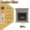 Comfort Glow Dual Fuel Ventless Gas Fireplace 26000 BTU Heats Up To 900 sq ft GFD3840T - alternate 2