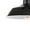 Jonathan Y Camila 14" 1-Light Classic Industrial Indoor/Outdoor Iron LED Semi Flush Mount, Black/White JYL7617B - alternate 5