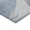 Homeroots 10' X 14' Sky Blue Gray And Silver Abstract Washable Indoor Outdoor Area Rug 616771 - alternate 5