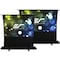 Elitescreens Elite Screens ezCinema Tab-Tension FT92XWH 92" Manual Projection Screen FT92XWH - alternate 1