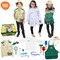 Bintiva Dress-Up, Drama Play Trunk Set, Scientist-Explorer-Gardening BT018 - alternate 5