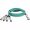Add-On Addon Cisco Compatible Taa Compliant 40Gbase-Aoc Qsfp+ To 4Xsfp+ QSFP-4X10G-AOC20M-AO - alternate 6