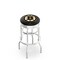 Holland Bar Stool Co 30" Chrome 2-Ring Boston Bruins Swivel Bar Stool, Accent Ring L7C3C30BosBru - alternate 1