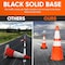 Pyle Traffic Cone Set, PVC, 28 in Height, Fluorescent Orange 10 PK PTCN28X10 - alternate 8