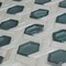 Apollo Tile Teal Green 11.7 in x 11.9 in Glass Glossy Floor and Wall Mosaic Tile 9.67 sqft/case, 10PK APLAHX8822A - alternate 5