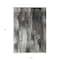 Homeroots 5' X 8' Gray And Black Abstract Washable Indoor Outdoor Area Rug 563605 - alternate 7
