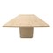 Homeroots 108" Natural Solid Wood Pedestal Base Dining Table 563911 - alternate 10