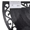 Southern Oaks 18in x 30in Half Round Scrolled Edge & Coir Door Mat 41907 - alternate 3