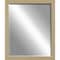Homeroots 31" Silver Wood Accent Mirror 632793 - alternate 3