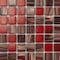Apollo Tile Mingles 12 in. x 12 in. Glossy Berry Red Glass Mosaic Wall and Floor Tile 20 sq. ft./case, 20PK MIX2088RD239A - alternate 6