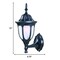 Homeroots Matte Black Lamp Shape Swing Arm Wall Light 399218 - alternate 2