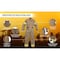 Propper Extrication Suit, 6X-Large, 32 in Inseam, Fire Resistant Cotton; Nylon, Hook-and-Loop, Zipper F5141 - alternate 5