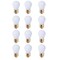 Bulbrite Pack of 12 40 Watt Dimmable Frost Tough Coat A15 Medium E26 Incandescent Bulb, 12PK 860862 - alternate 1