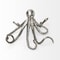 Homeroots Petite Silver Resin Octopus Sculpture 392447 - alternate 6