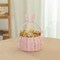 Wickerwise Hand-Woven Easter Bunny Ear Basket with Handle - Multi-Purpose Paper Rope Wicker Basket for QI004723.PK - alternate 8
