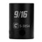 Capri Tools 9/16 in. Shallow Impact Socket, 3/8-Inch Drive, 12-Point, SAE CP53854 - alternate 1