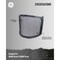 Ge Full Face Mesh Visor, For Use With GH400 & GH401 Series Helmet Black GH606 - alternate 3