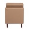Flash Furniture HERCULES Artemis Cognac LeatherSoft Middle Reception Chair w/Wooden Walnut Legs ZB-8921M-COGNAC-GG - alternate 7