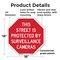 Signmission This Street Is Protected by Surveil, 18 Inch X 18 Inch, Plastic Sign OC-P-18-331 - alternate 7