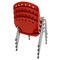 Regency Rico Classroom Training Stack Chair Armless, Red, 4PK 305-RD-4PK - alternate 3