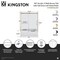 Kingston Brass 60" Acrylic Anti-Skid Alcove Left-Hand Drain Tub with Right Sliding Tub Door, White/Polished Chrome KVTAM6032L22D1 - alternate 4