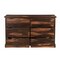 Homeroots Three Piece Dark Brown Solid Wood Bedroom Set 554217 - alternate 7