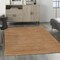 Homeroots 4' X 6' Rust Abstract Indoor Outdoor Area Rug 572553 - alternate 5