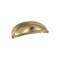 Amerock Ashby 3 inch or 4 inch 76mm or 102mm Center-to-Center Champagne Bronze Cabinet Cup Pull BP36640CZ - alternate 1