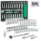 Sk Professional Tools Drive SAE/Metric Chrome 1/2", 49 pc SK01456-216P - alternate 1