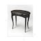 Homeroots 32" Black Solid Manufactured Wood Kidney Writing Desk 389430 - alternate 4