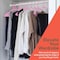 Campior Pink Plastic Hangers, Heavy-Duty Plastic Hangers Slim and Space-Saving Hangers, 5PK CMPPLH5PK - alternate 6
