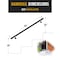 Nuvo Iron 4' Endless Flush Side Wall Mount Handrail Kit, Black EFSW4BLK-US - alternate 7