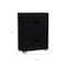 Homeroots 44" Superb Black High Gloss Chest 329646 - alternate 4