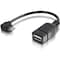 C2G 6in USB Micro-B to A OTG Adapter Cable for Tablets and Smartphones - M/F 27320 - alternate 1