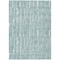 Homeroots 10' X 14' Teal Blue And Ivory Abstract Washable Indoor Outdoor Area Rug 588521 - alternate 5