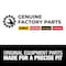 Mtd MTD Genuine Parts 21 in. Mulching Mower Blade For Walk-Behind Mowers 1 pk 490-100-M084 - alternate 5