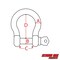 Extreme Max Extreme Max 3006.8306.2 BoatTector Stainless Steel Bow Shackle - 7/8", 2-Pack 3006.8306.2 - alternate 5