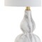 Jonathan Y Anya 20.5" Mini Glass LED Table Lamp, Black/White JYL1028D - alternate 7